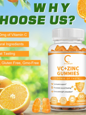 Vitamin C Zinc Gummies Multivitamin Supplement