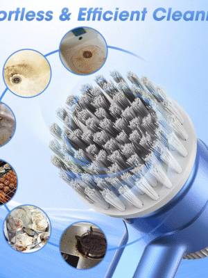 Rechargeable Electric Spin Scrubber