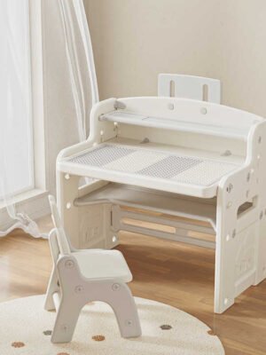 MIGO BEAR Kids Foldable Desk Chair Set
