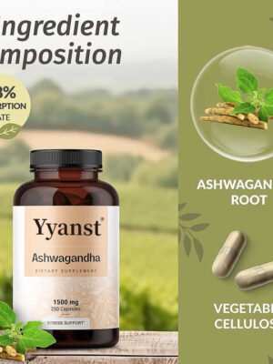 Vegan Ashwagandha Root Capsules