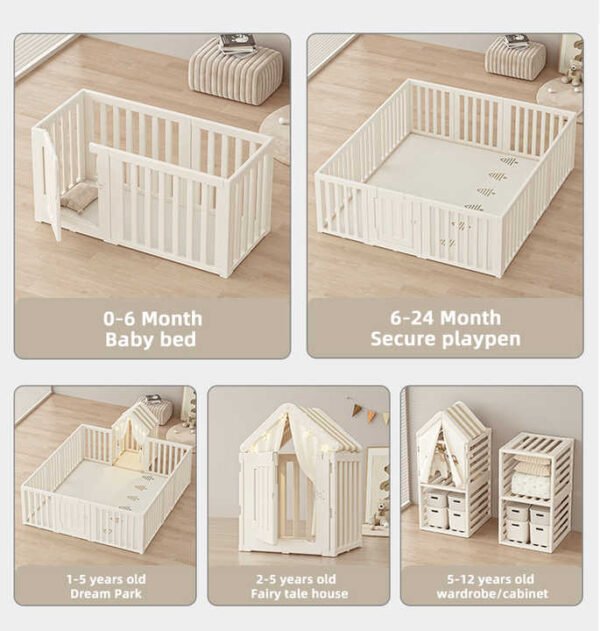MIGO Bear Kids Safety Play Fence