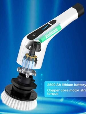 Electric Spin Scrubber Cleaning Brush
