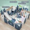 MIGO Bear Foldable Play Yard Fence