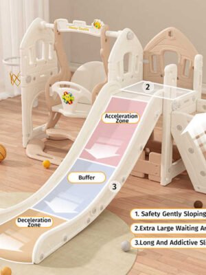 MIGO Bear Kids Playset with Slide